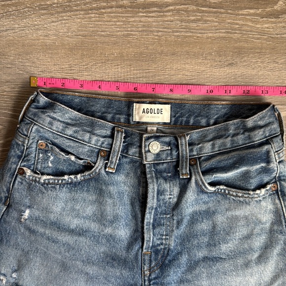 Agolde Parker Long Short with Cuff heatwave 24 - Picture 3 of 10